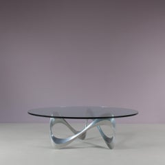 “Snake” Coffee Table by Knut Hesterberg for Ronald Schmidt, Germany 1970