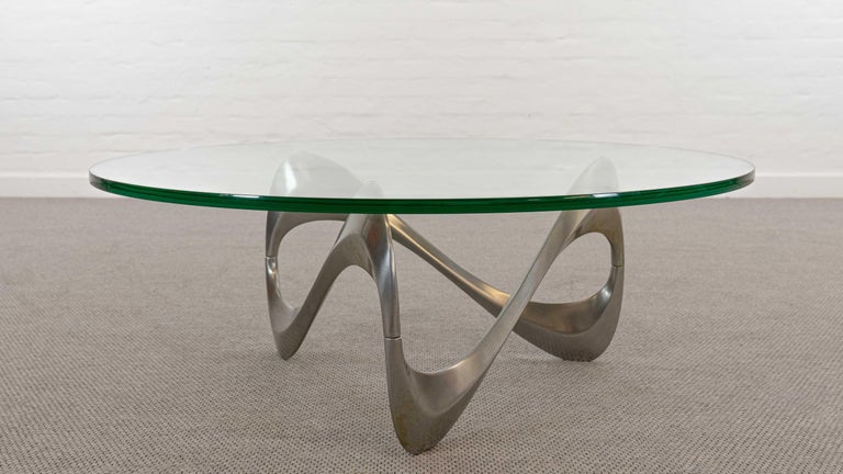 Snake Coffee Table by Knut Hesterberg for Ronald Schmitt For Sale 8