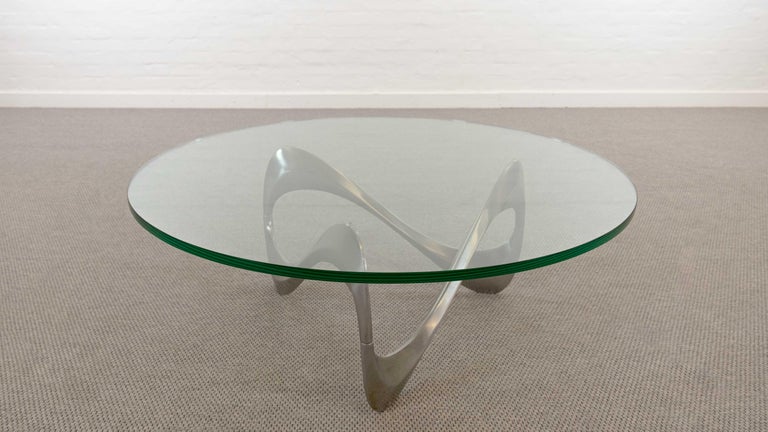 Mid-20th Century Snake Coffee Table by Knut Hesterberg for Ronald Schmitt For Sale