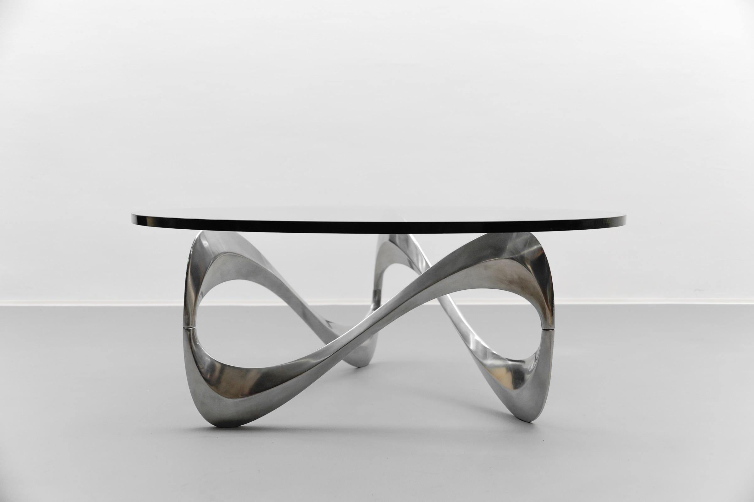 Snake Coffee Table by Knut Hesterberg for Ronald Schmidt, Germany 1970er