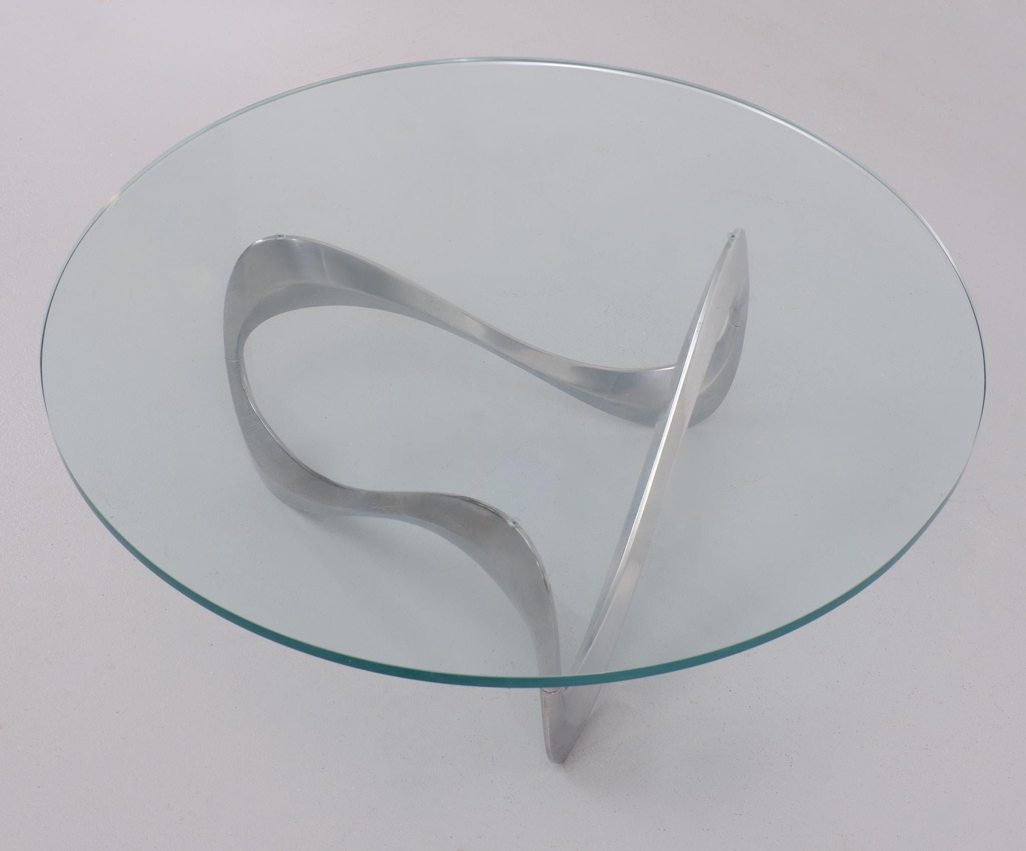 Snake Coffee Table Knut Hesterberg for Ronald Schmitt 1970s Germany In Good Condition In Den Haag, NL