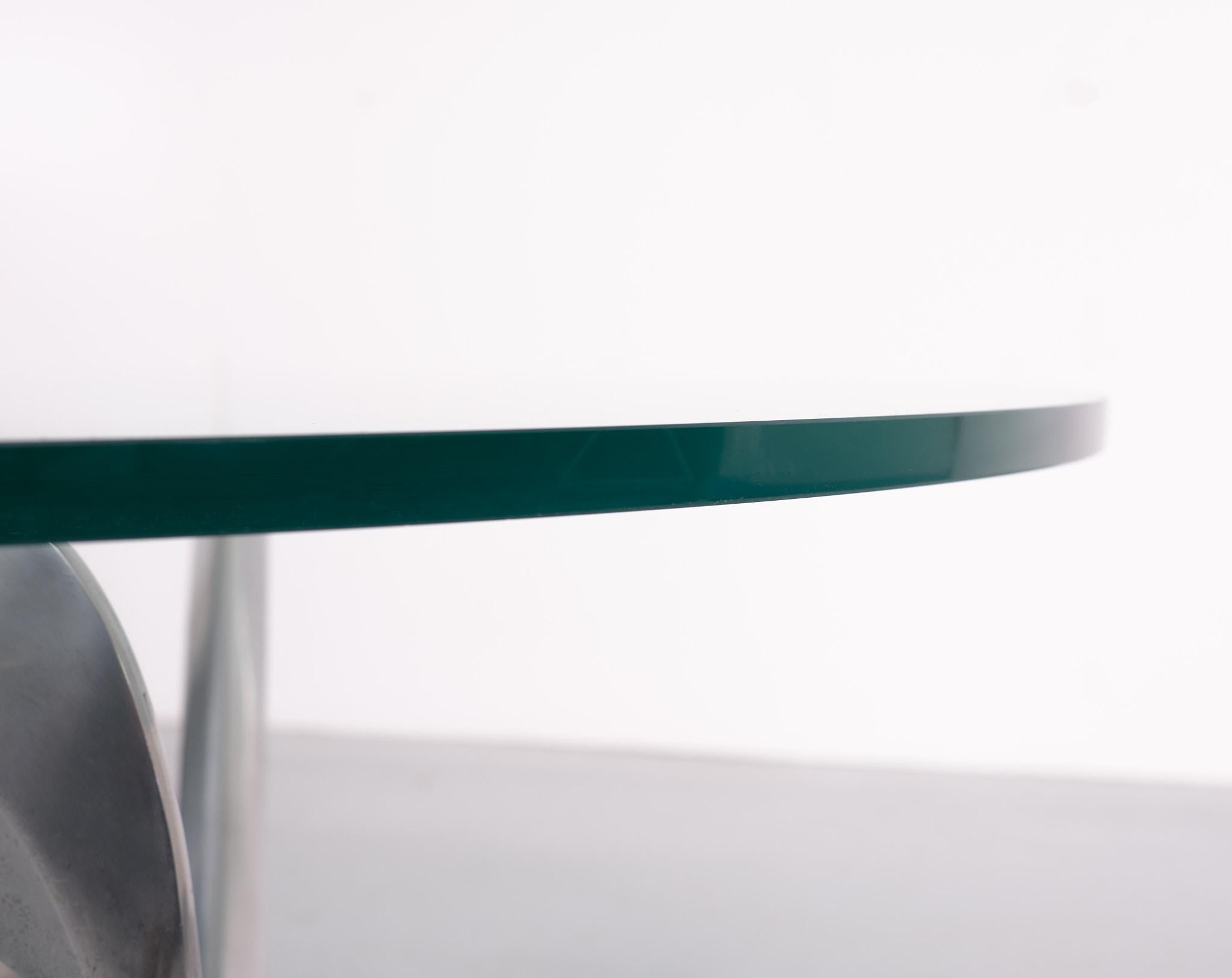Aluminum Snake Coffee Table Knut Hesterberg for Ronald Schmitt 1970s Germany