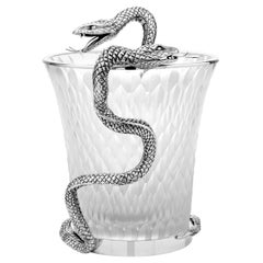 Antique Snake Ice Bucket