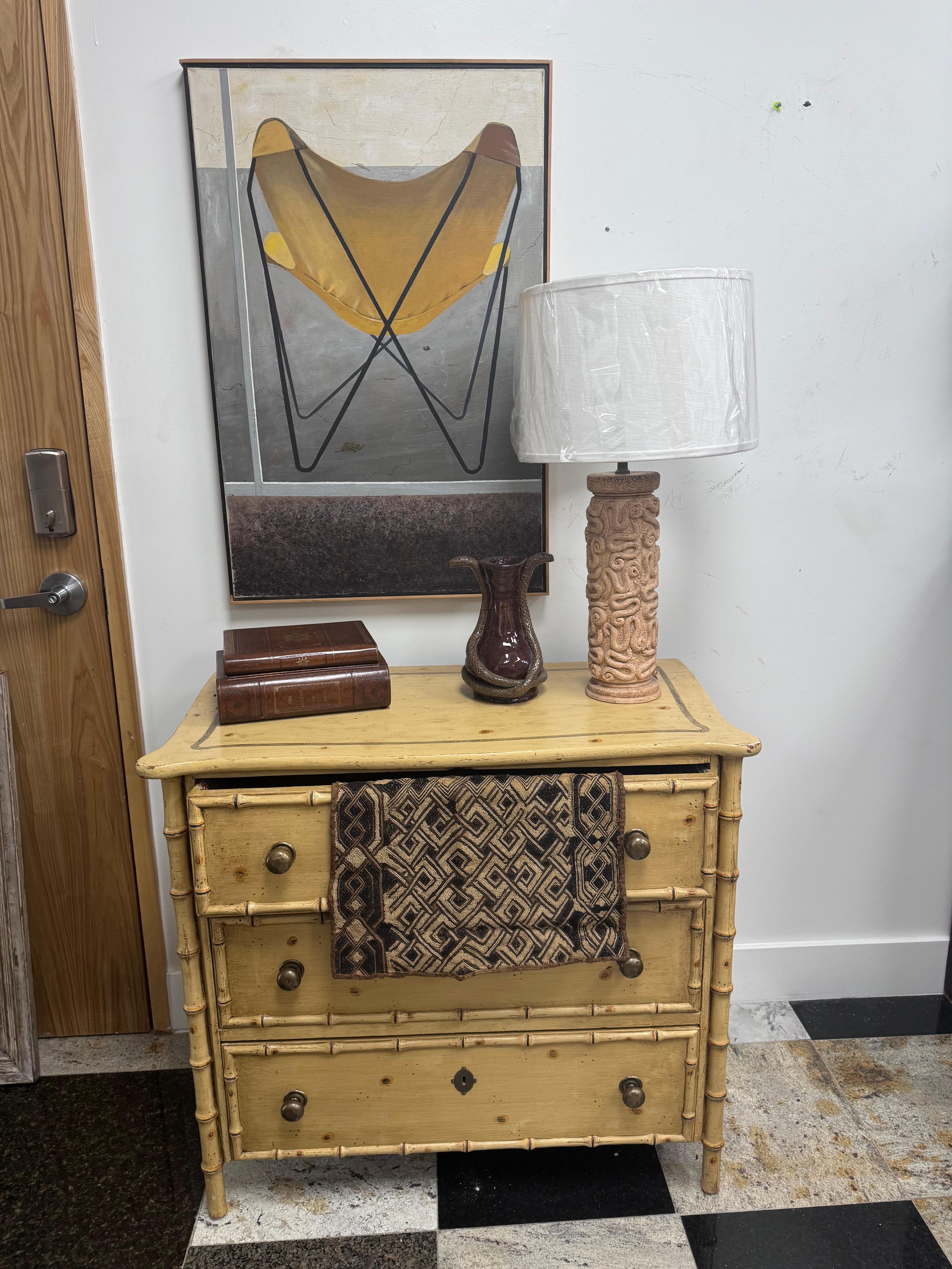 Snake lamp In Good Condition For Sale In West Palm Beach, US