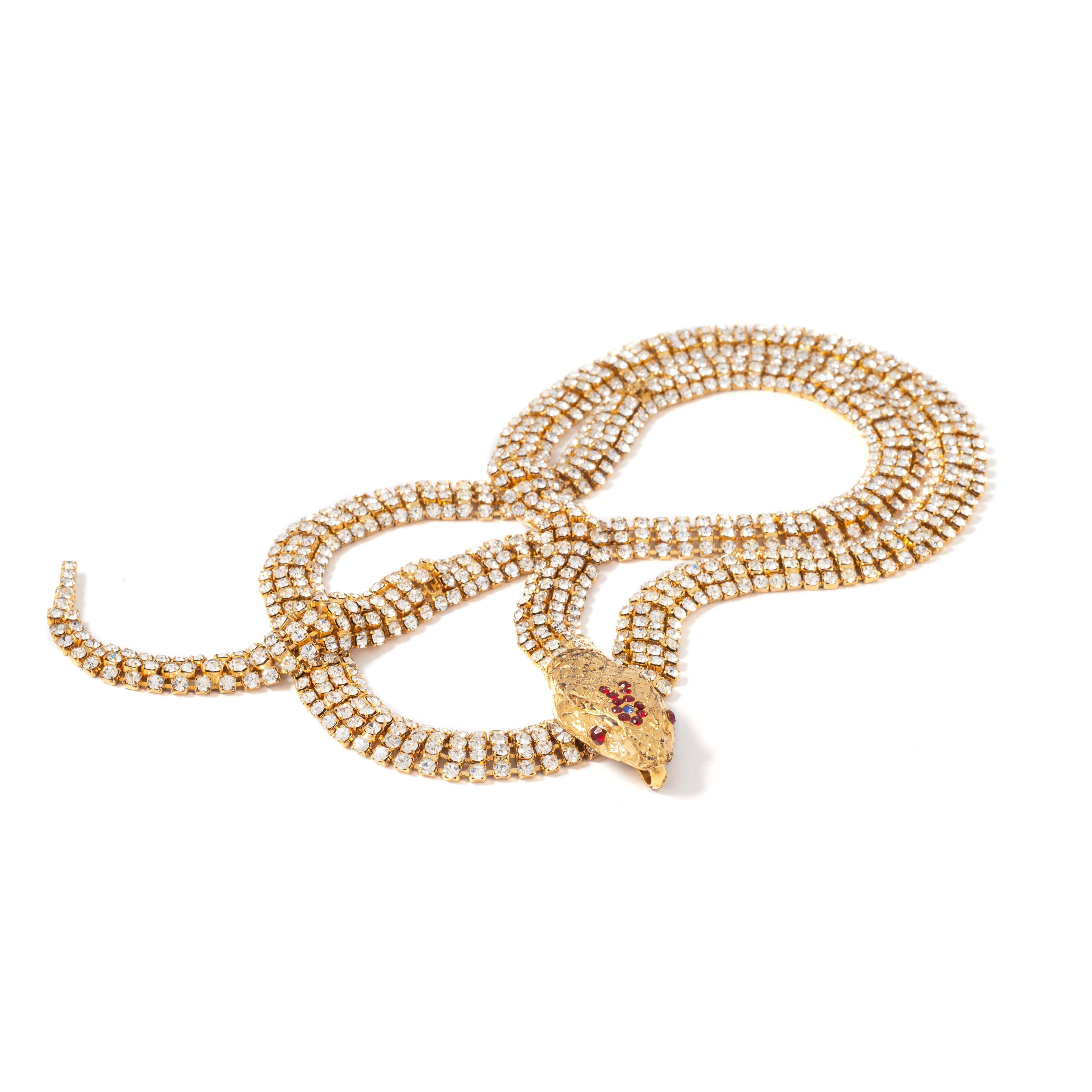 cartier necklace snake