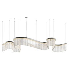 Snake Nickel S1 Chandelier