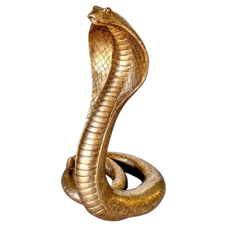 Serpent Poignées de porte – Laiton – Statue