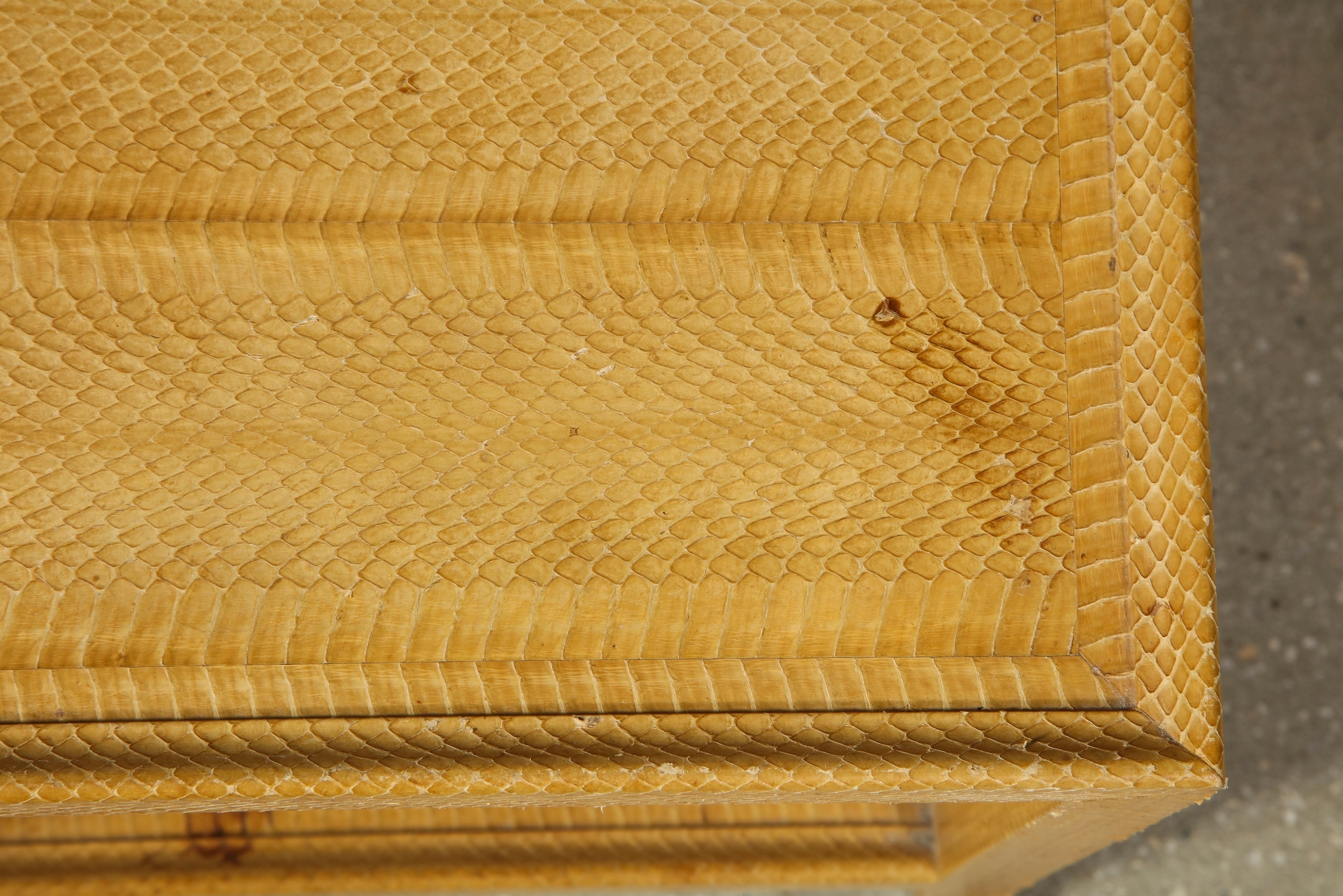 Snake Skin Table by Karl Springer 1