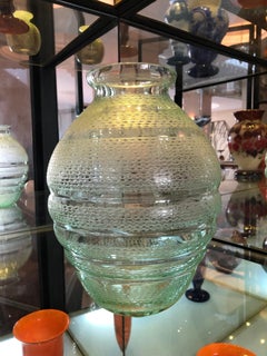 Snake Skin Vase Sign: Daum, Nancy, France, 1925