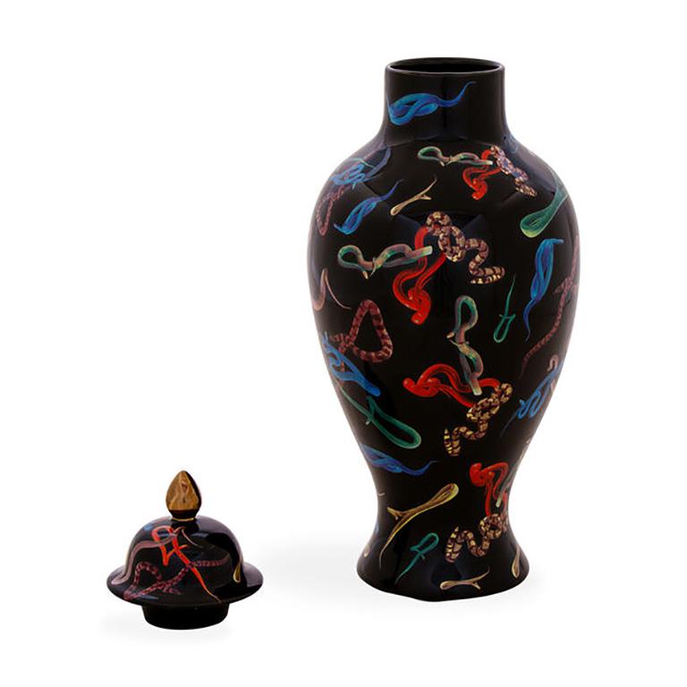 Italian Snake Vase by Maurizio Cattelan