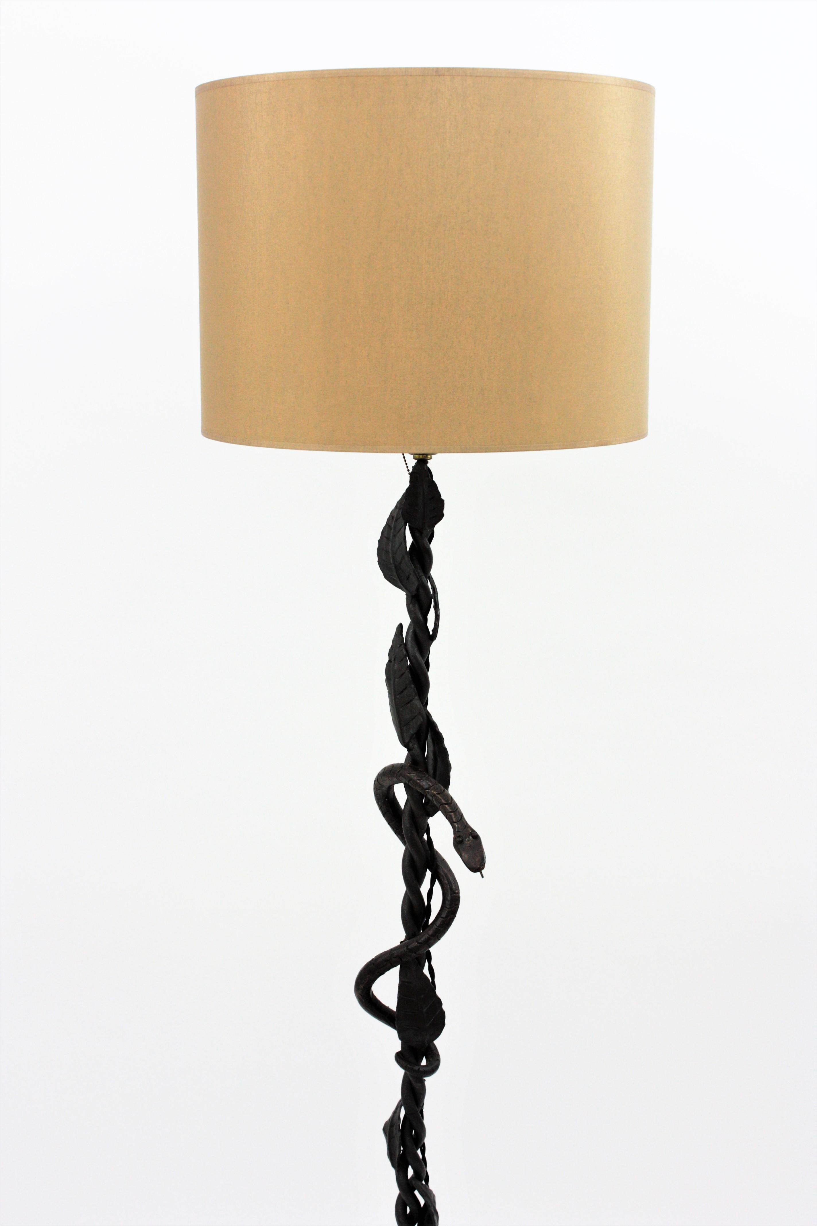 wrought iron lamp