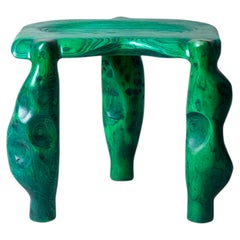 Tabouret « Snakegreen » de la collection Triburete, par Marco Calhau, Espagne, 2026