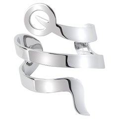 Snaketric Cuff Bracelet Silver