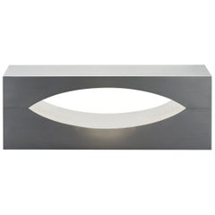 Snakke by mnima, Table Light Sculpted from Solid Aluminum, Modern, Minimal