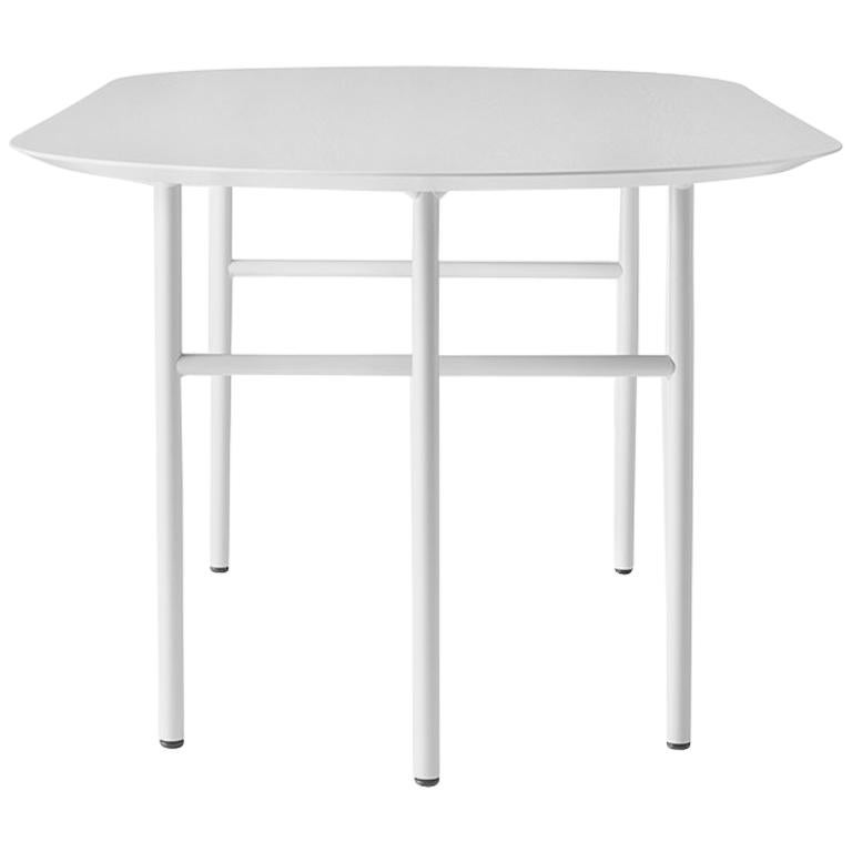 Snaregade Table, Oval, Light Grey/Mushroom Linoleum For Sale