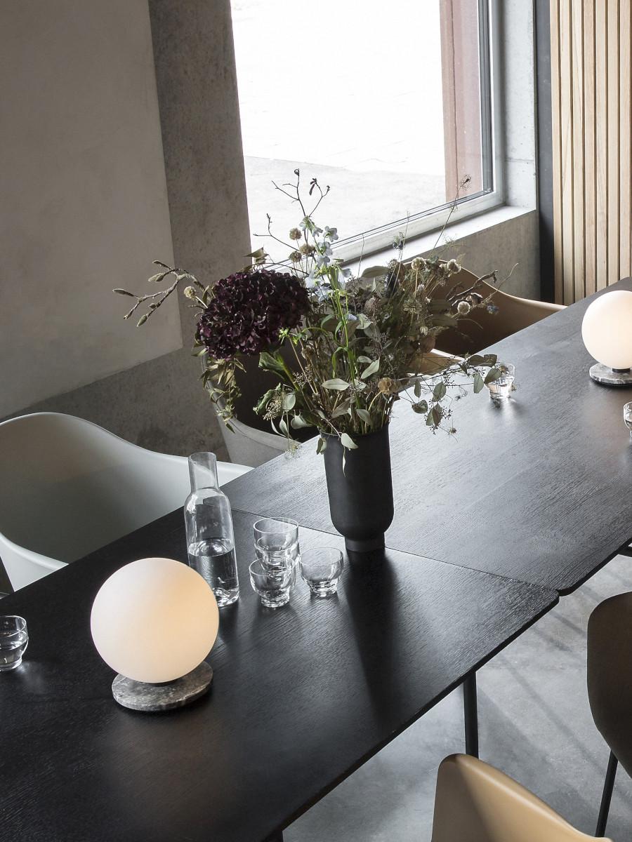 Bulgarian Snaregade Table, Rectangular, Light Grey Veneer For Sale