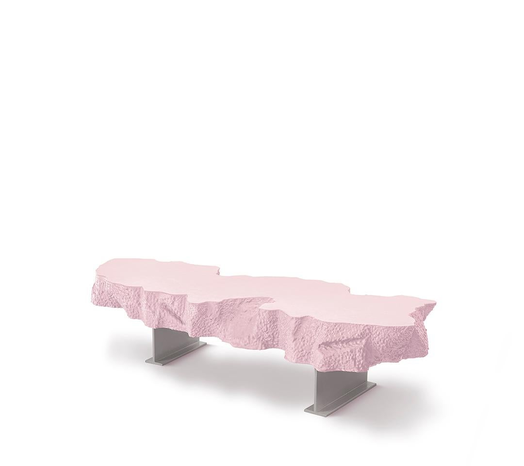 Snarkitecture, „Broken Bench Pink“, 2021 im Angebot 1