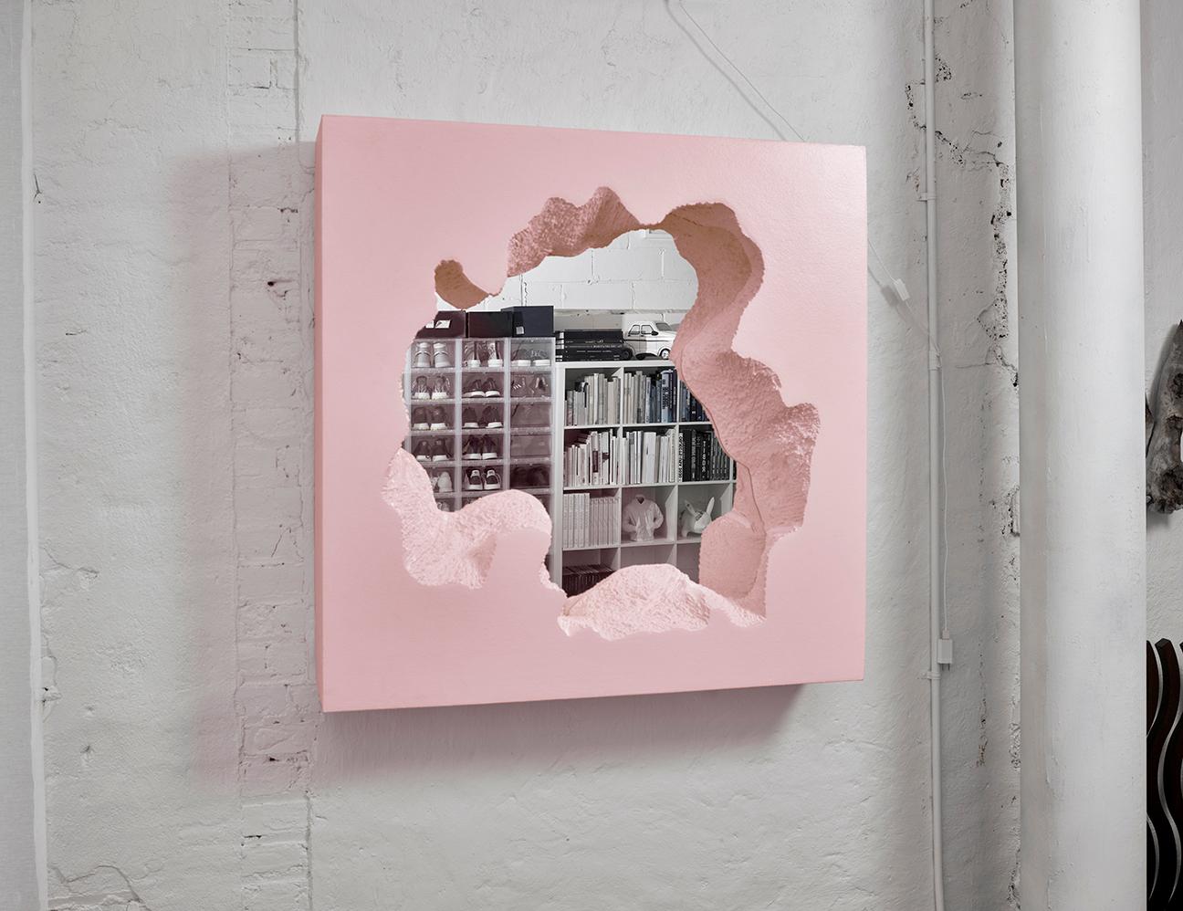 XXIe siècle et contemporain Snarkitecture, « Broken Square Mirror Rose », 2021 en vente