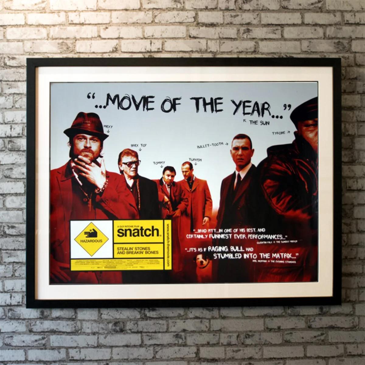 Snatch (2000) In Excellent Condition For Sale In London, GB