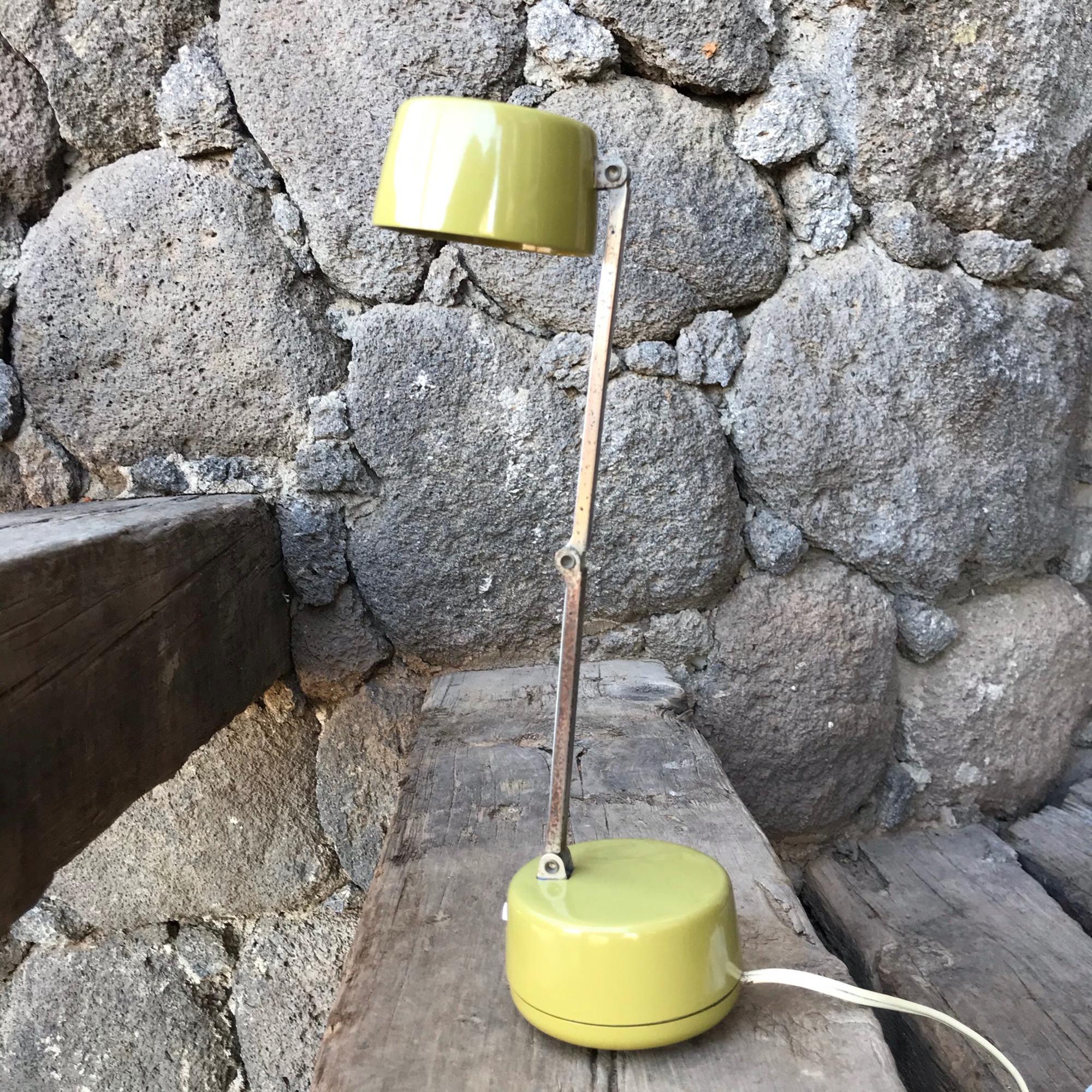 Stainless Steel Snazzy Mighty-Light Nanbu Japan Adjustable Hi Intensity Folding Desk Task Lamp