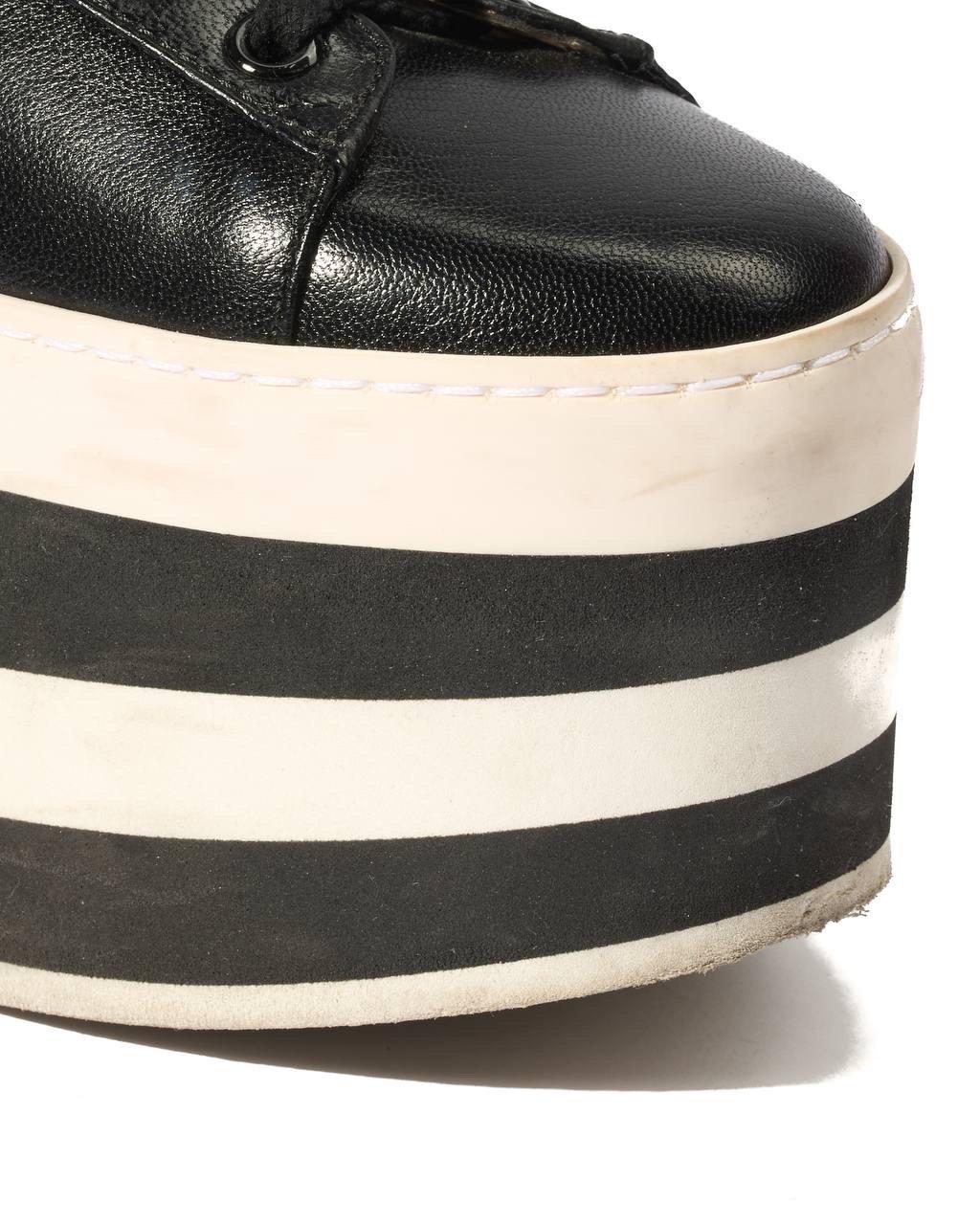Sneakers Gucci Peggy Other Plateau Nere im Angebot 5