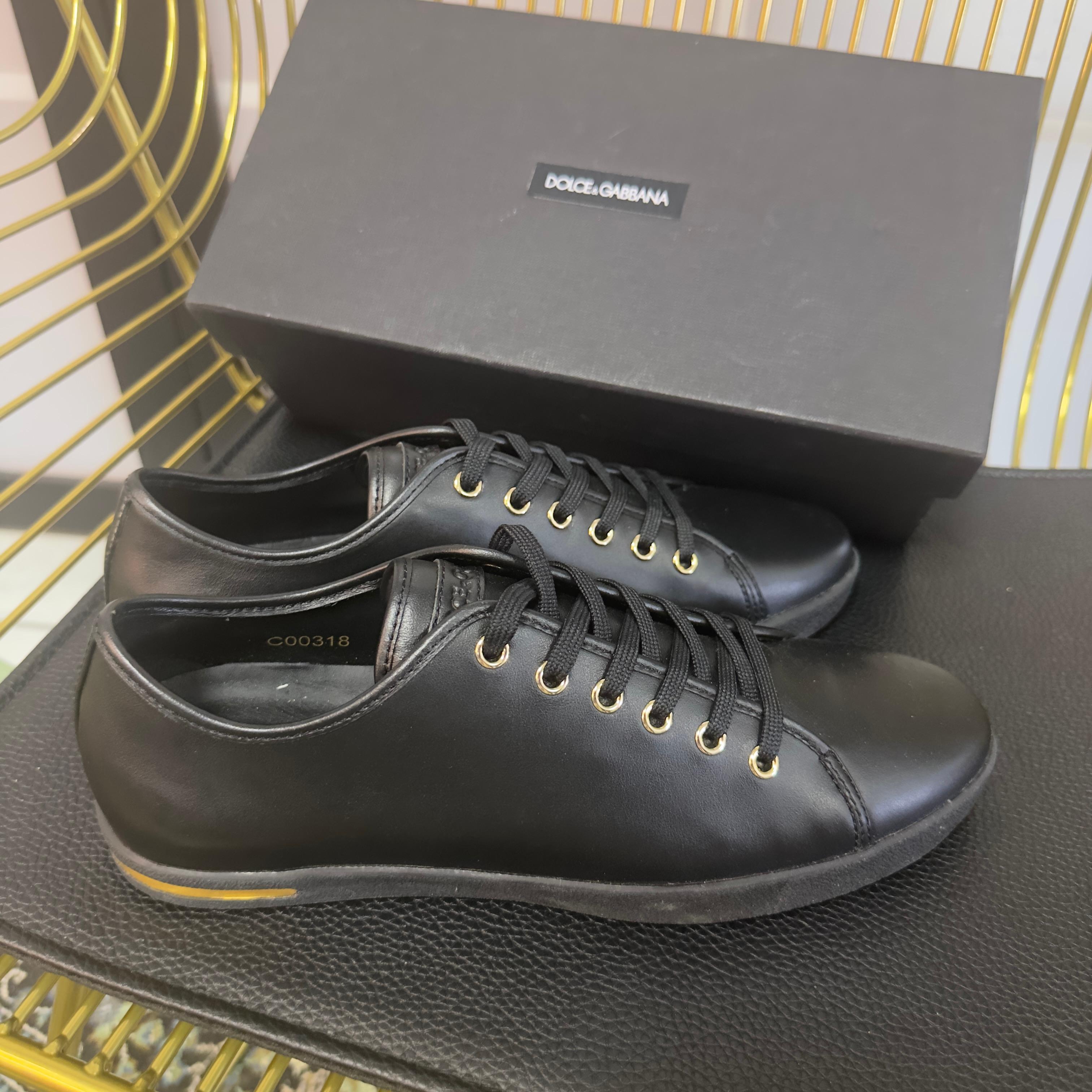 Dolce&Gabbana Black Sneakers nuevo con caja en venta 6