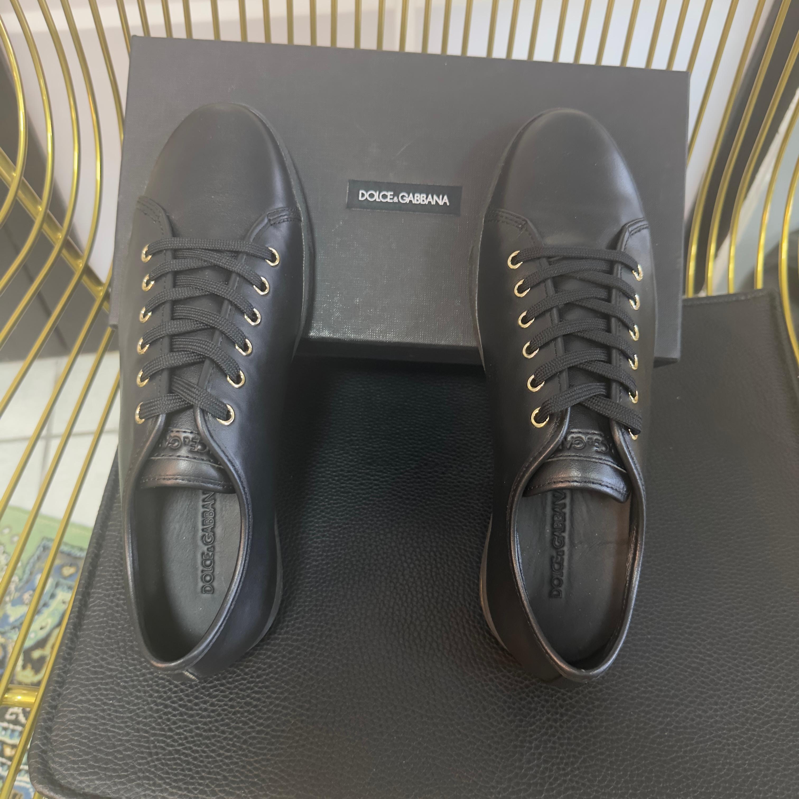 Dolce&Gabbana Black Sneakers nuevo con caja en venta 9