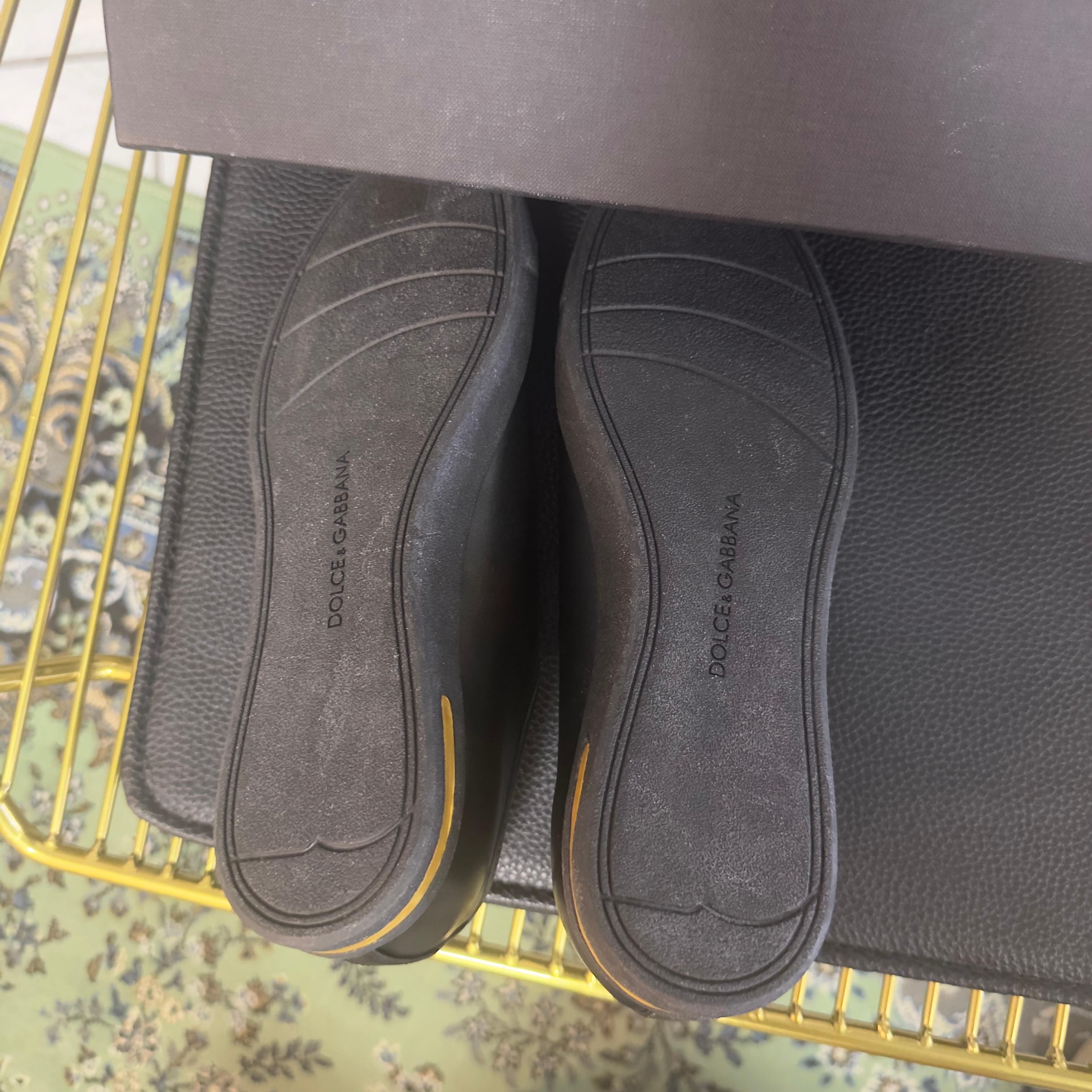 Dolce&Gabbana Black Sneakers nuevo con caja en Nuevo estado para la venta en Basaluzzo, IT
