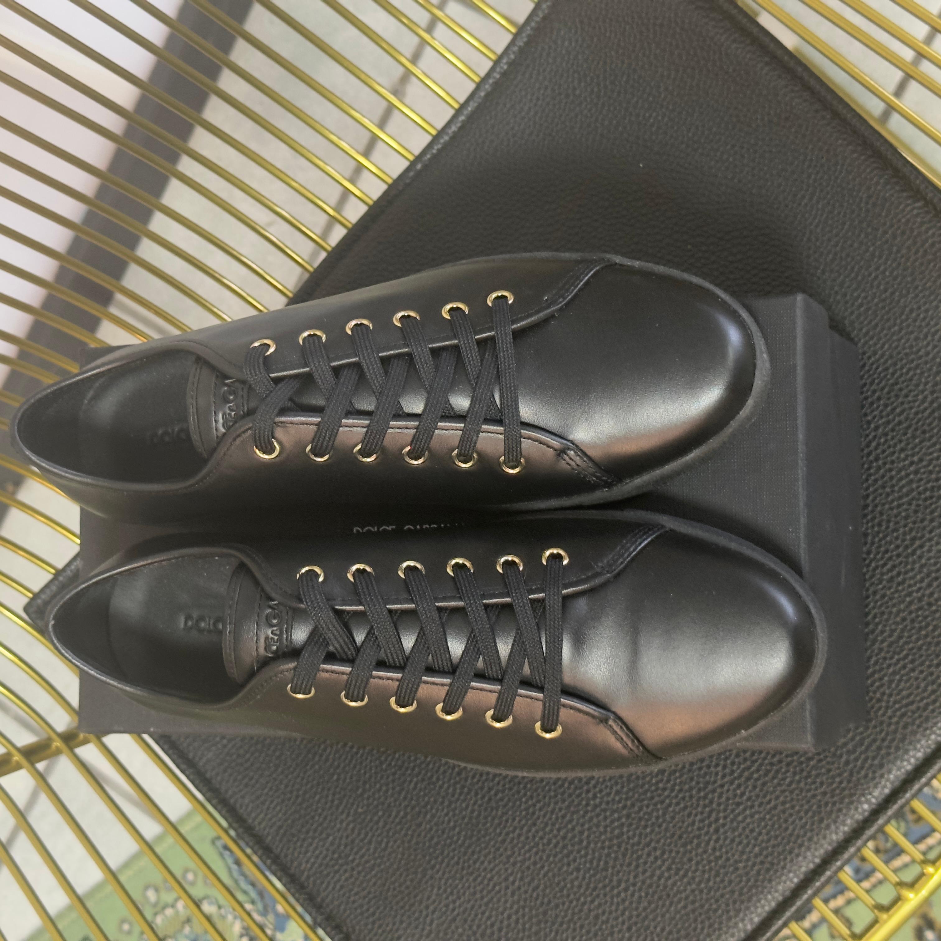 Dolce&Gabbana Black Sneakers nuevo con caja en venta 2