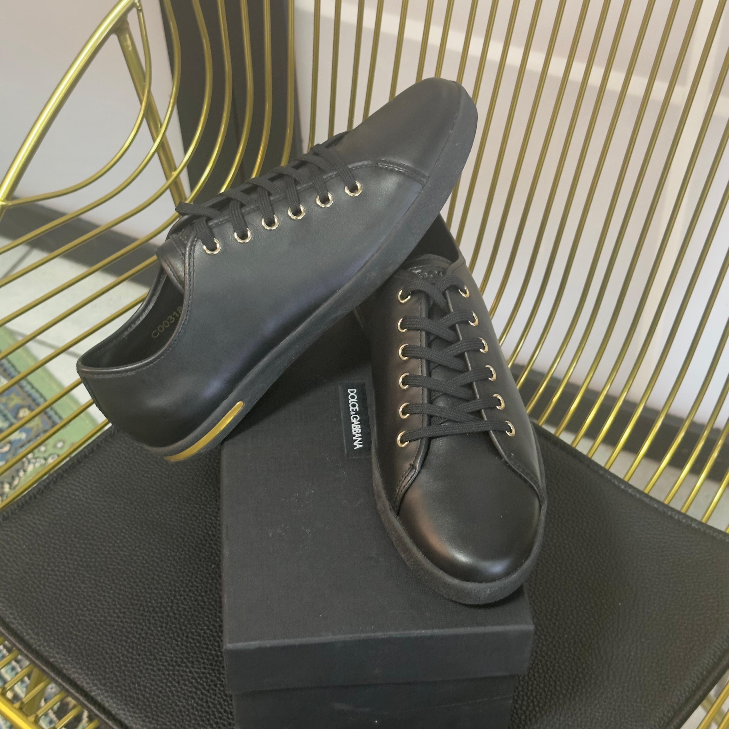 Dolce&Gabbana Black Sneakers nuevo con caja en venta 3