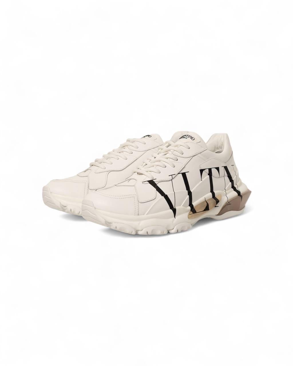 Black Sneakers Valentino Bounce VLTN Bianco
