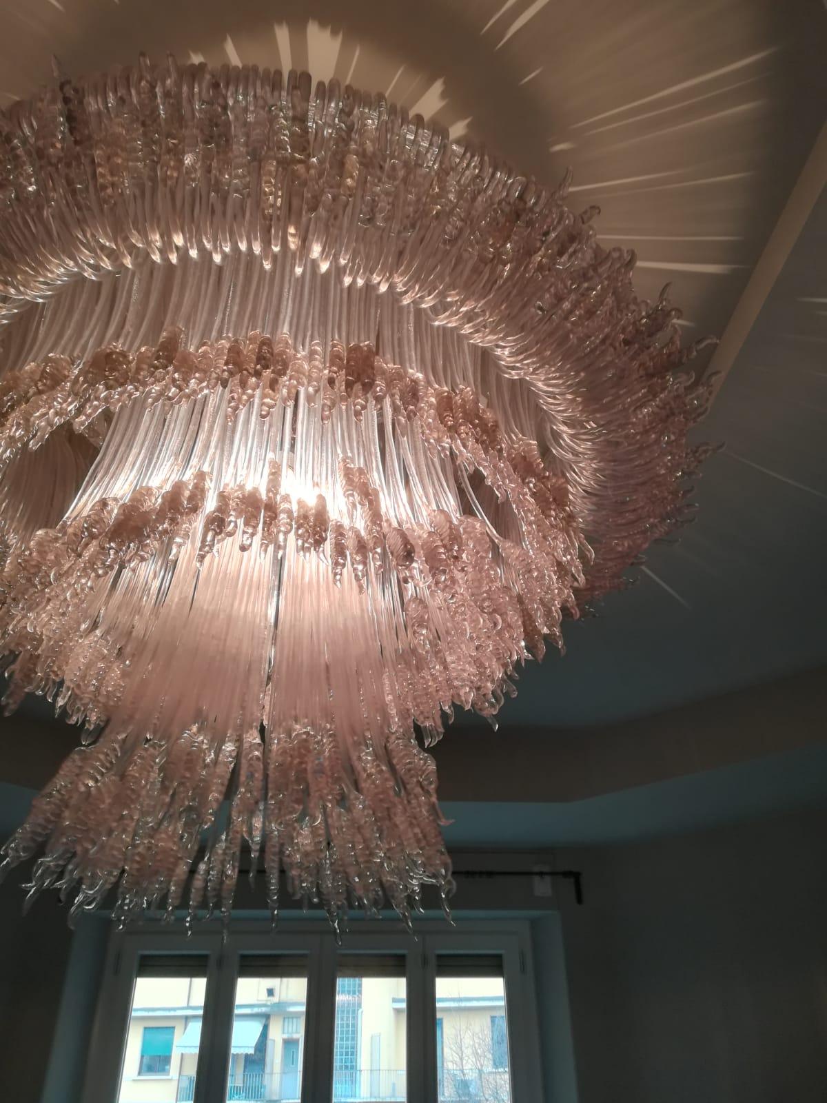 Sneeze A Chandelier in Red Resin by Jacopo Foggini, 1stdibs New York For Sale 5