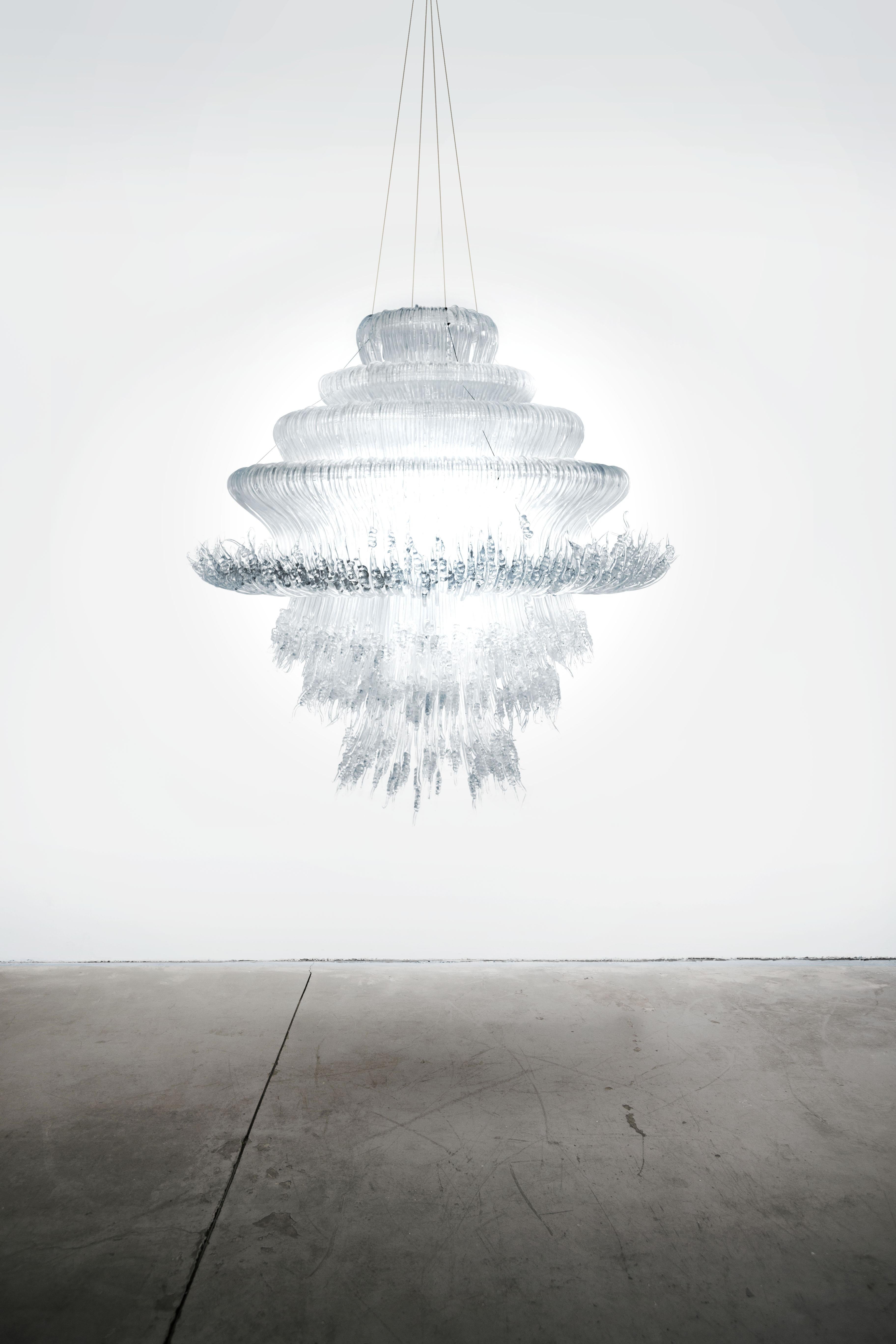 Modern Sneeze A Chandelier in Red Resin by Jacopo Foggini, 1stdibs New York For Sale