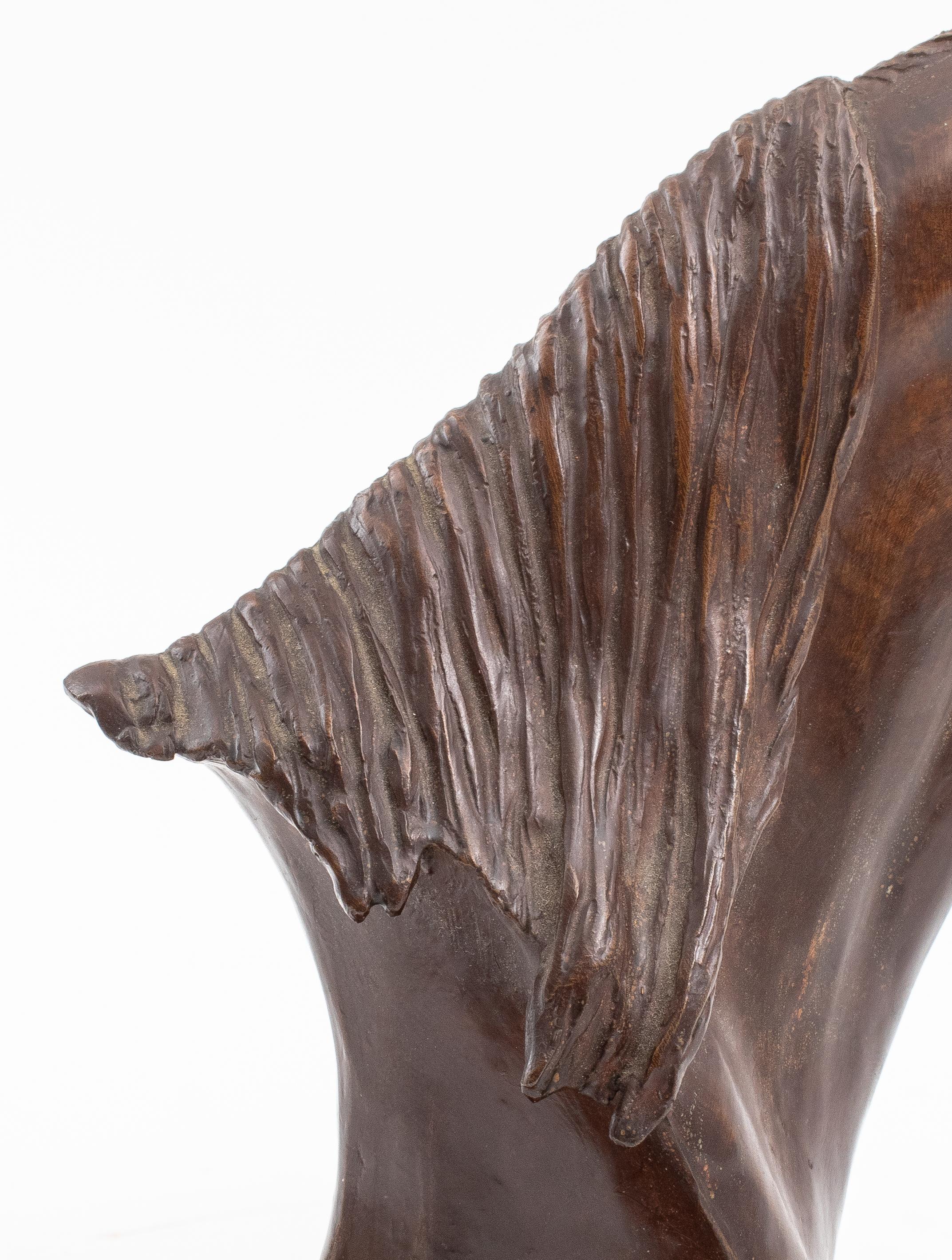 Snell Johnson: Bronze-Pferdenbüste „NV Pingo“ im Angebot 8