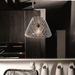 Snifter SNISOMBG Pendant Lamp by Mazzega 1946