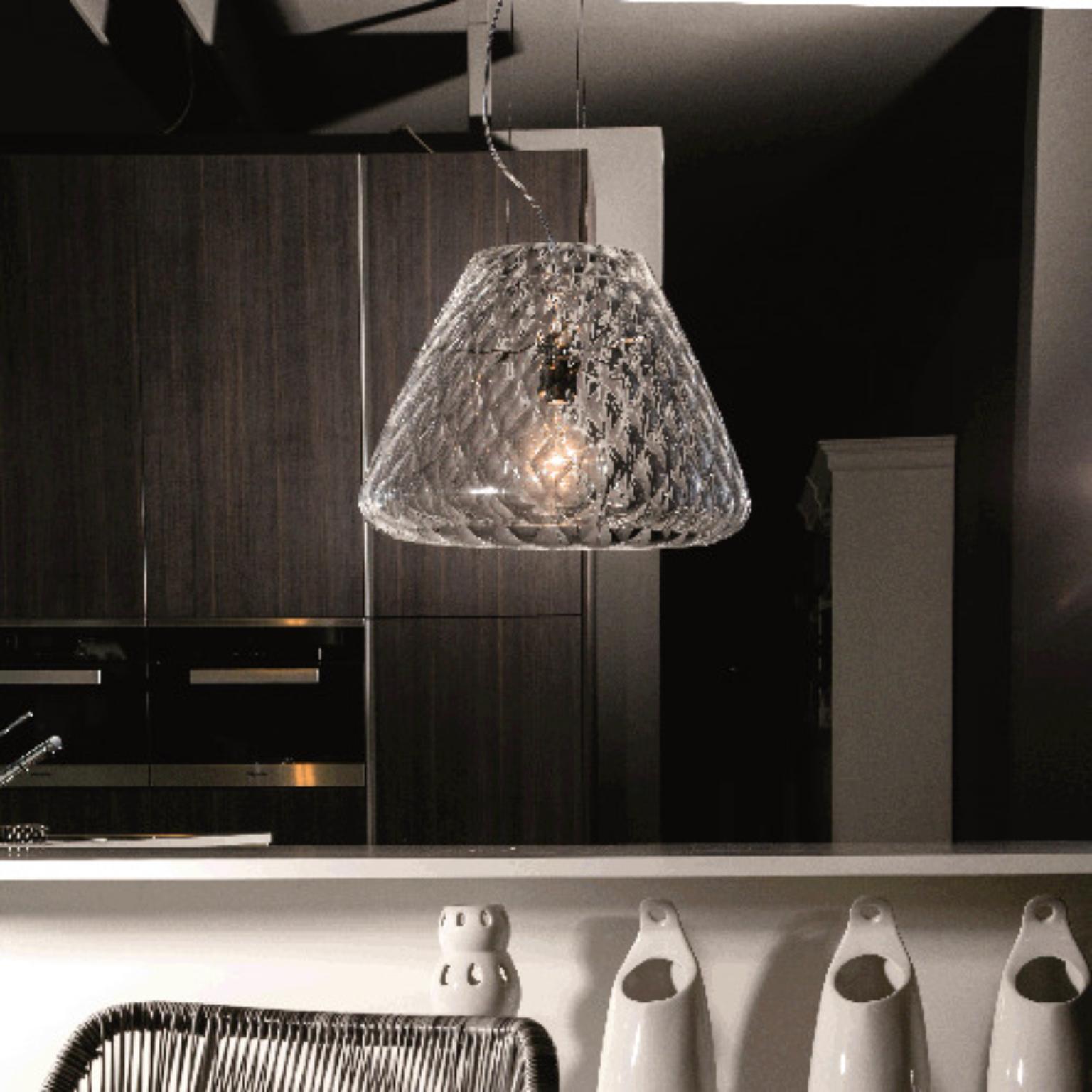 Postmoderne Lampe à poser Snifter SNITAMBG par Mazzega 1946 en vente