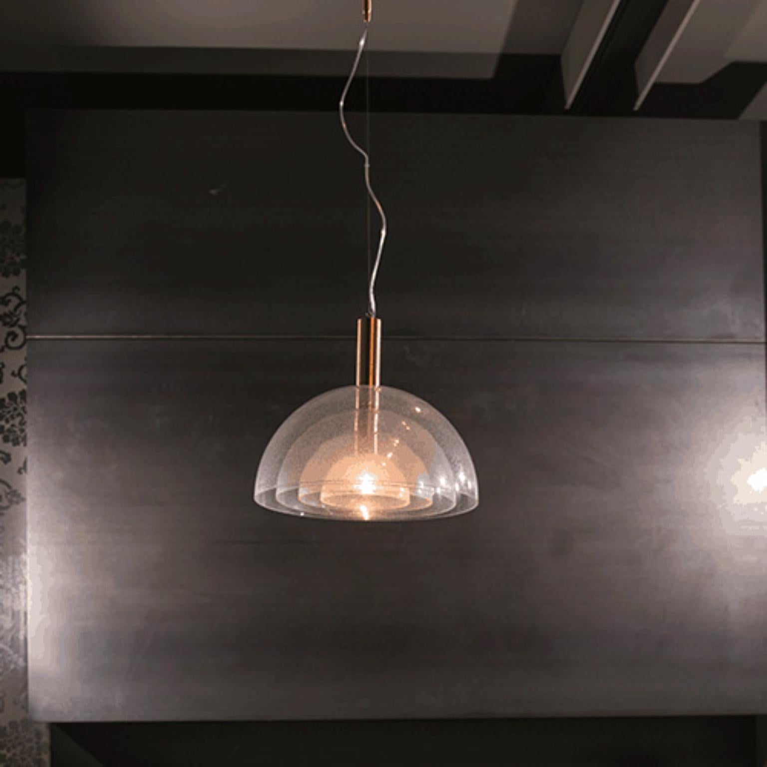 Fait main Lampe à poser Snifter SNITAMBG par Mazzega 1946 en vente