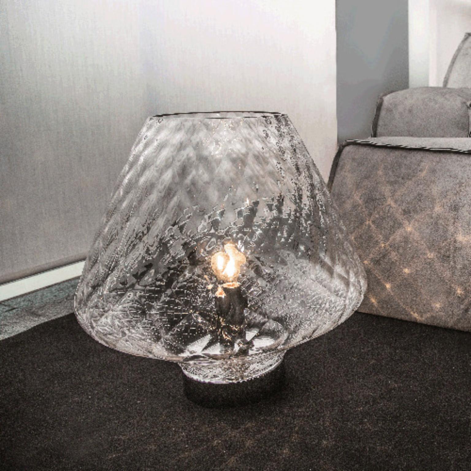Post-Modern Snifter SNITAMSM Table Lamp by Mazzega 1946 For Sale