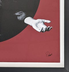 Serigrafia Fading Glow (Red), Edizione AP, Firmato, 2016, Incorniciato