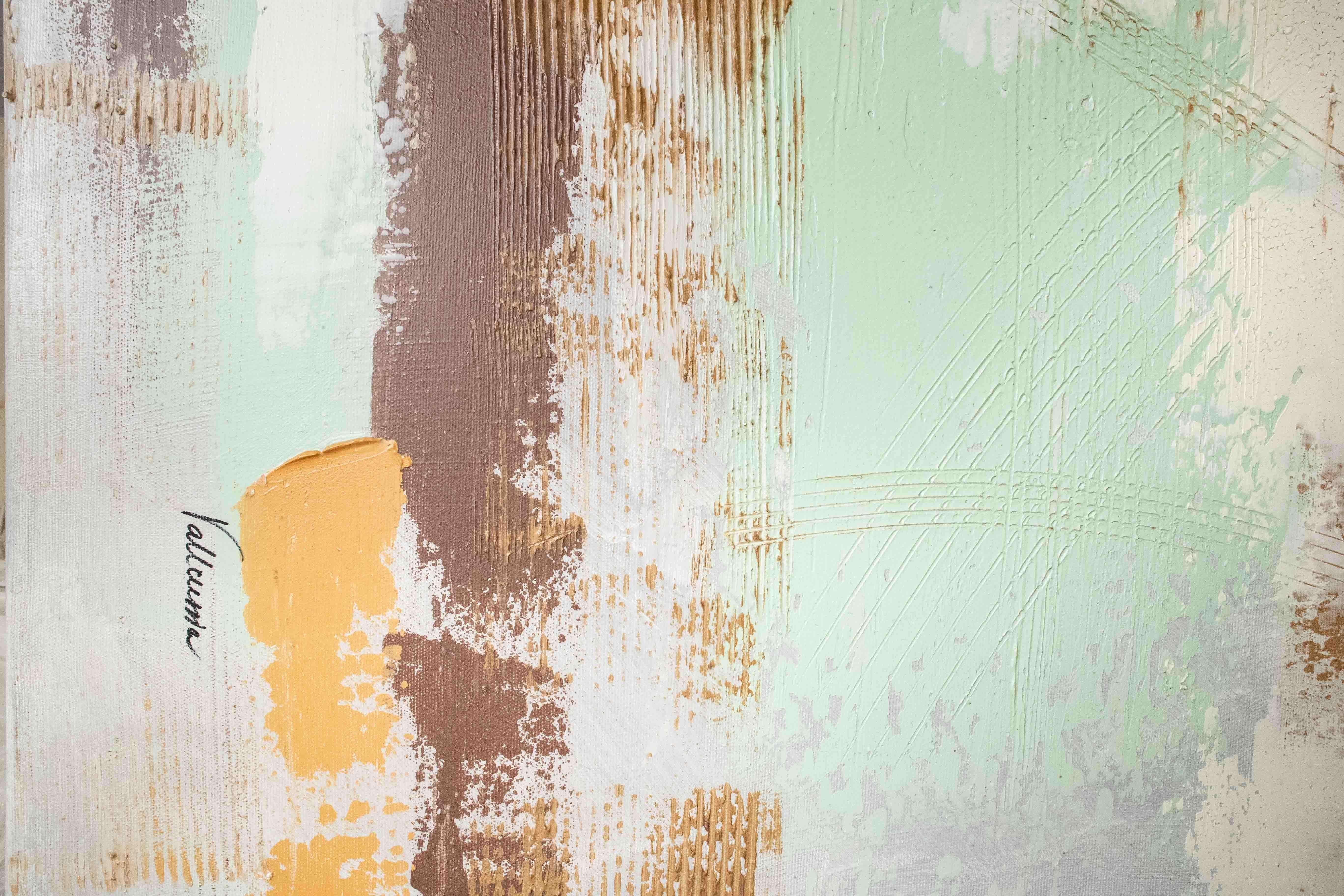 Inspirar, Pintura, Acrílico sobre lienzo - Painting de Snjezana Blagsic-Vallenssia