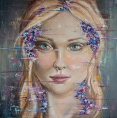 Iridiscente, Pintura, Acrílico sobre lienzo