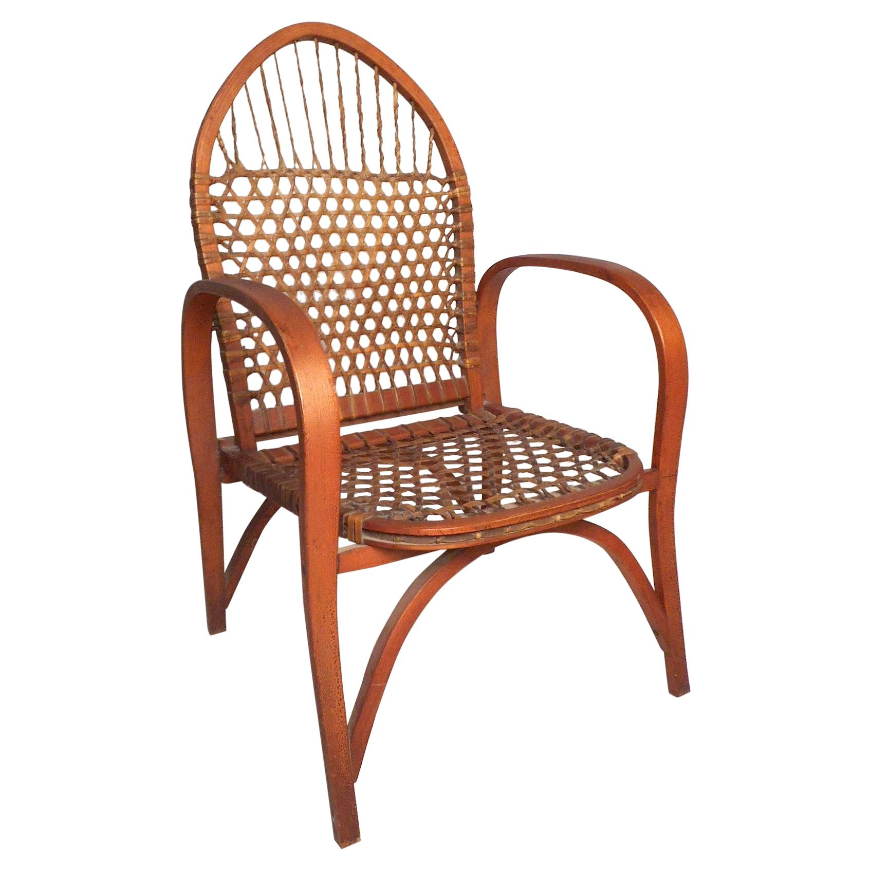 "Sno-Shu" Armchair by Vermont Tubbs