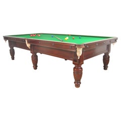 Snooker Pool or Billiards table Mahognay Victorian