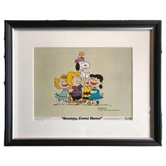 Vintage Snoopy Come Home, Framed Poster, 1972