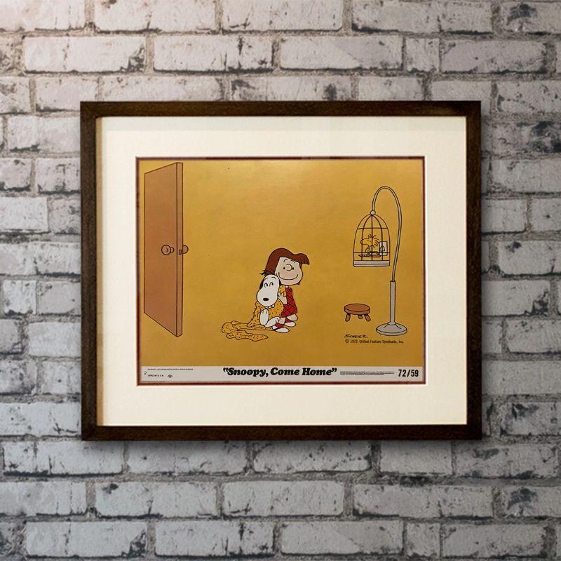 Snoopy Come Home, Unframed Poster, 1972 - #2 of a set of 7

Front-of-House Card (8 X 10 Inches). Front-of-House Card for Snoopy Come Home. This is #2 of a set of 7.

Color edition.

Year: 1972
Nationality: United Kingdom
Type: Front-of-House