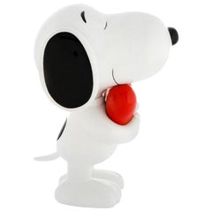 In Stock in Los Angeles, Snoopy Heart Original Pop Sculpture Figurine