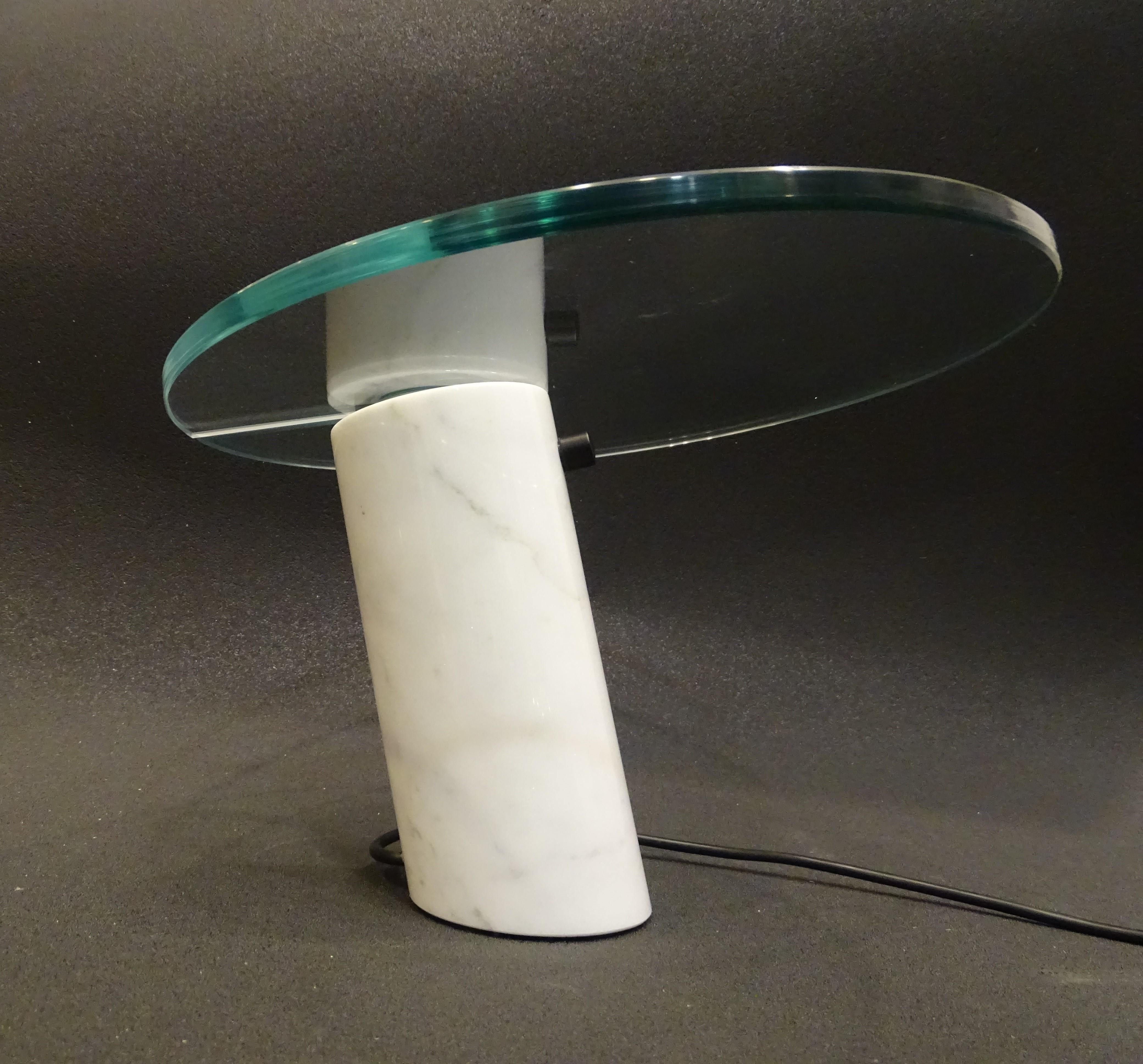 Contemporary Snoppy Lamp Green, by Achille Castigioni for Flos