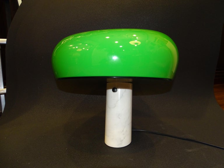Italian Snoppy Lamp Green, by Achille Castigioni for Flos For Sale