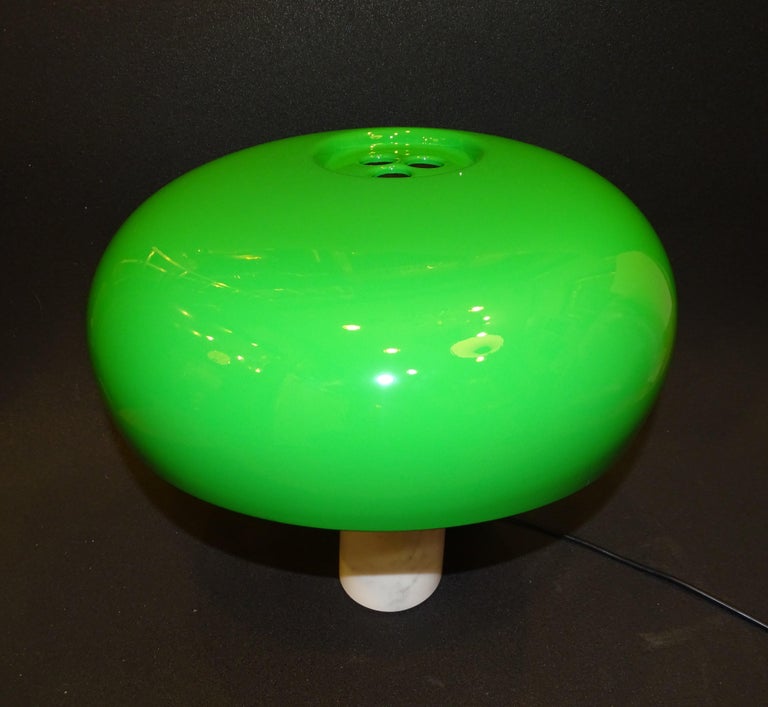 Snoppy Lamp Green, by Achille Castigioni for Flos In Excellent Condition For Sale In Valladolid, ES