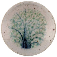 Snorre Stephensen for Royal Copenhagen, Small Stoneware Bowl Decorated with Tree